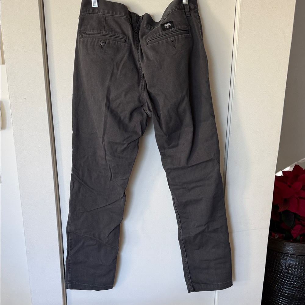 Vans slim fit chino Men's Gray Pants - Picture 3 of 3